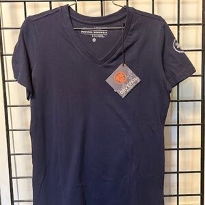 Dovetail Workwear V-Neck Tee Size Small Dark Indigo